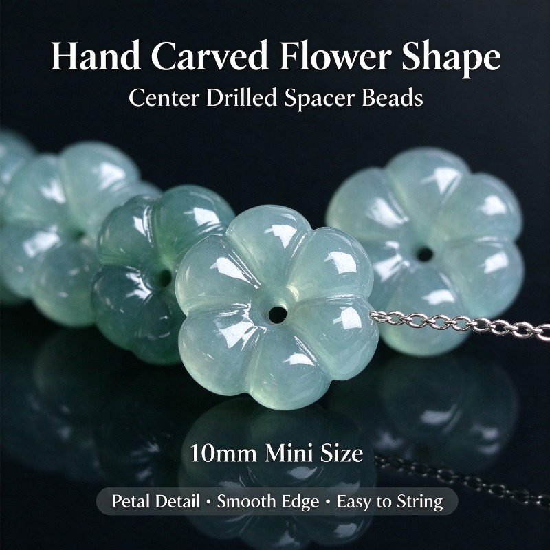 10PC Hand Carved Natural Burma - Beading recension och pris
