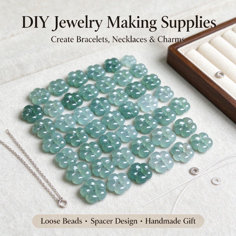 10PC Hand Carved Natural Burma - Beading recension och pris