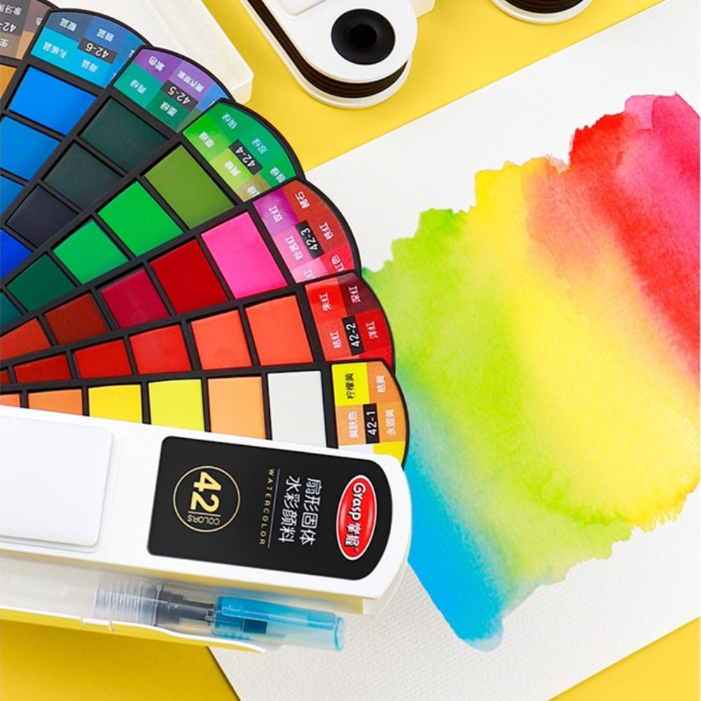 Folding Watercolor Paint Set 1 - Watercolor Paint Set Solid Pigment recension och pris