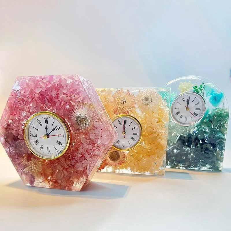 Clock Ornament Set Silicone Mo - Silicone Epoxy Resin Molds Set recension och pris