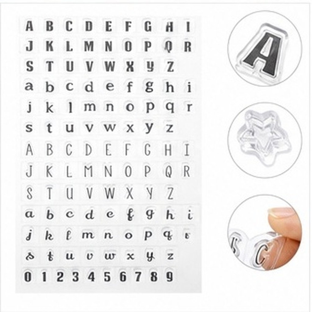4Pcs Transparent Silicone Clea - Clear Silicone Stamps For Card Making recension och pris