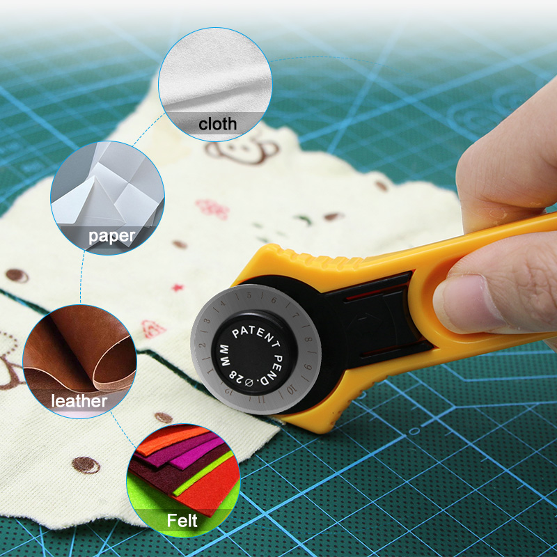 28mm /45mm Rotary Cutter Patch - Rotary Cutter For Fabric 45Mm recension och pris