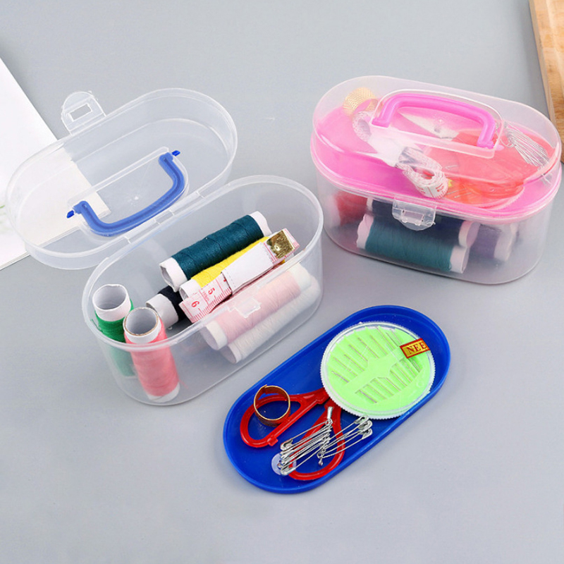 Sewing Kit Mini Manual Sewing  - Cotton Embroidery Thread Skeins recension och pris