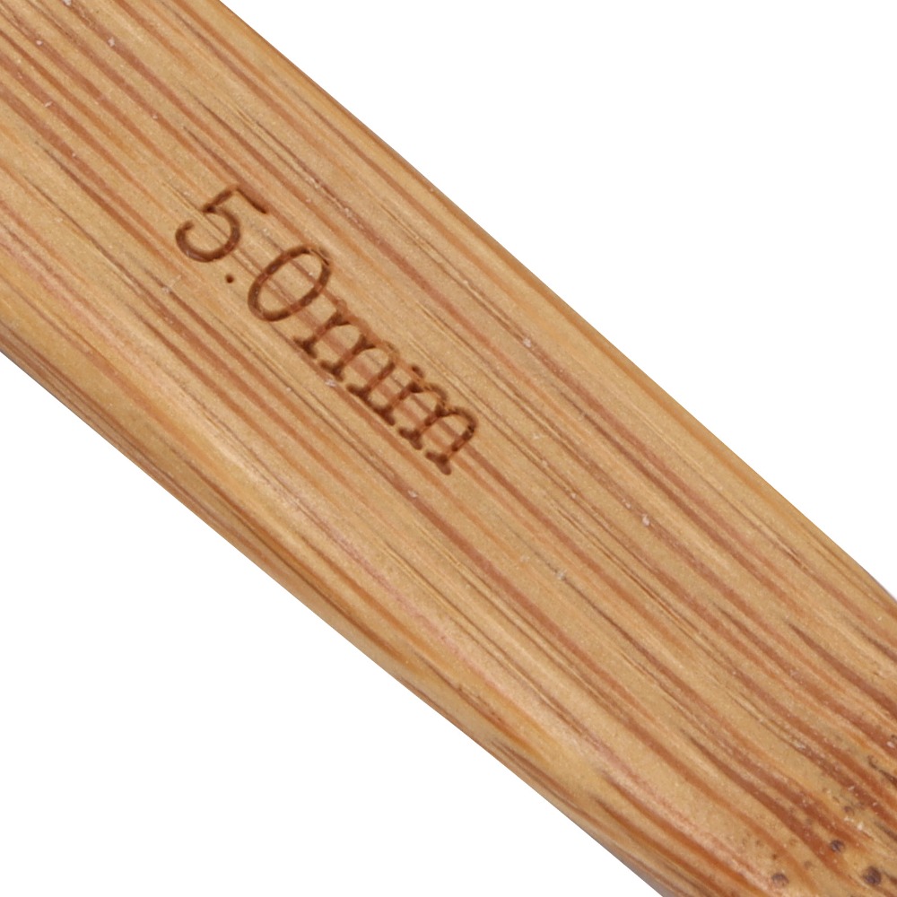 8pcs Ergonomic 2.5-6mm Sizes C - Wooden Crochet Hooks Ergonomic Handle recension och pris